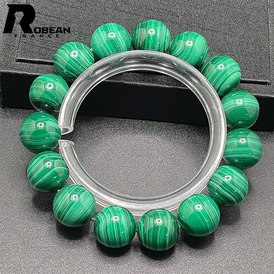  rare EU made regular price 5 ten thousand jpy *ROBEAN*mala kite * bracele Power Stone natural stone .. stone beautiful amulet 13.9-14.1mm C410145