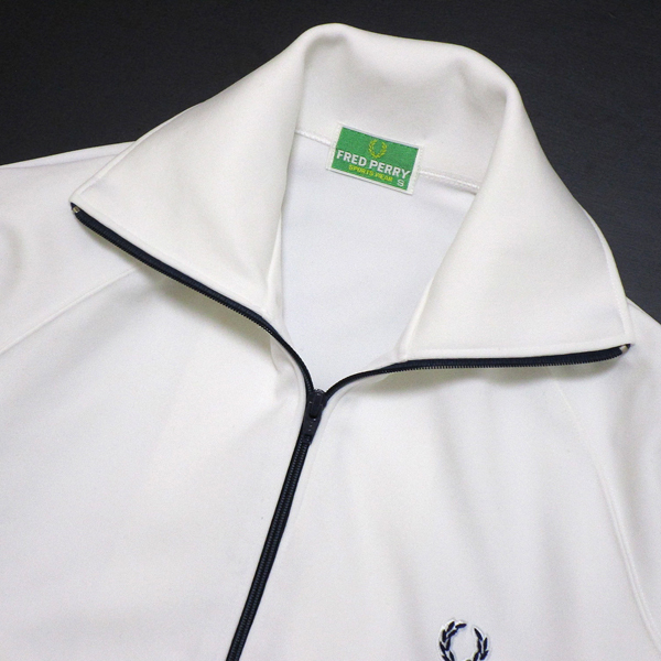 激レア 80's ! FRED PERRY フレッドペリー ビンテージ 旧タグ&美品☆ トラック ジャージ♪ ジャケット モッズ 日本製 ヒットユニオン 90s_画像5