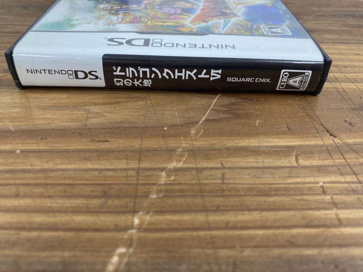 ネコd ニンテンドー DS ソフト カセット ドラゴンクエストⅥ 幻の大地 ドラクエ6 SQUARE ENIX ※ジャンク 動作未確認の画像4