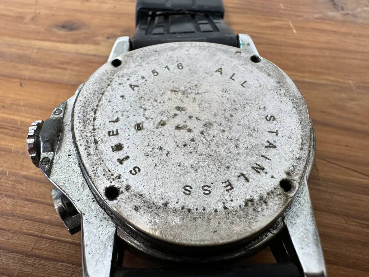 Ka ネコポス JARAGAR メンズ腕時計 スポーツレーシングデザイン 自動巻 中古 現状品の画像4