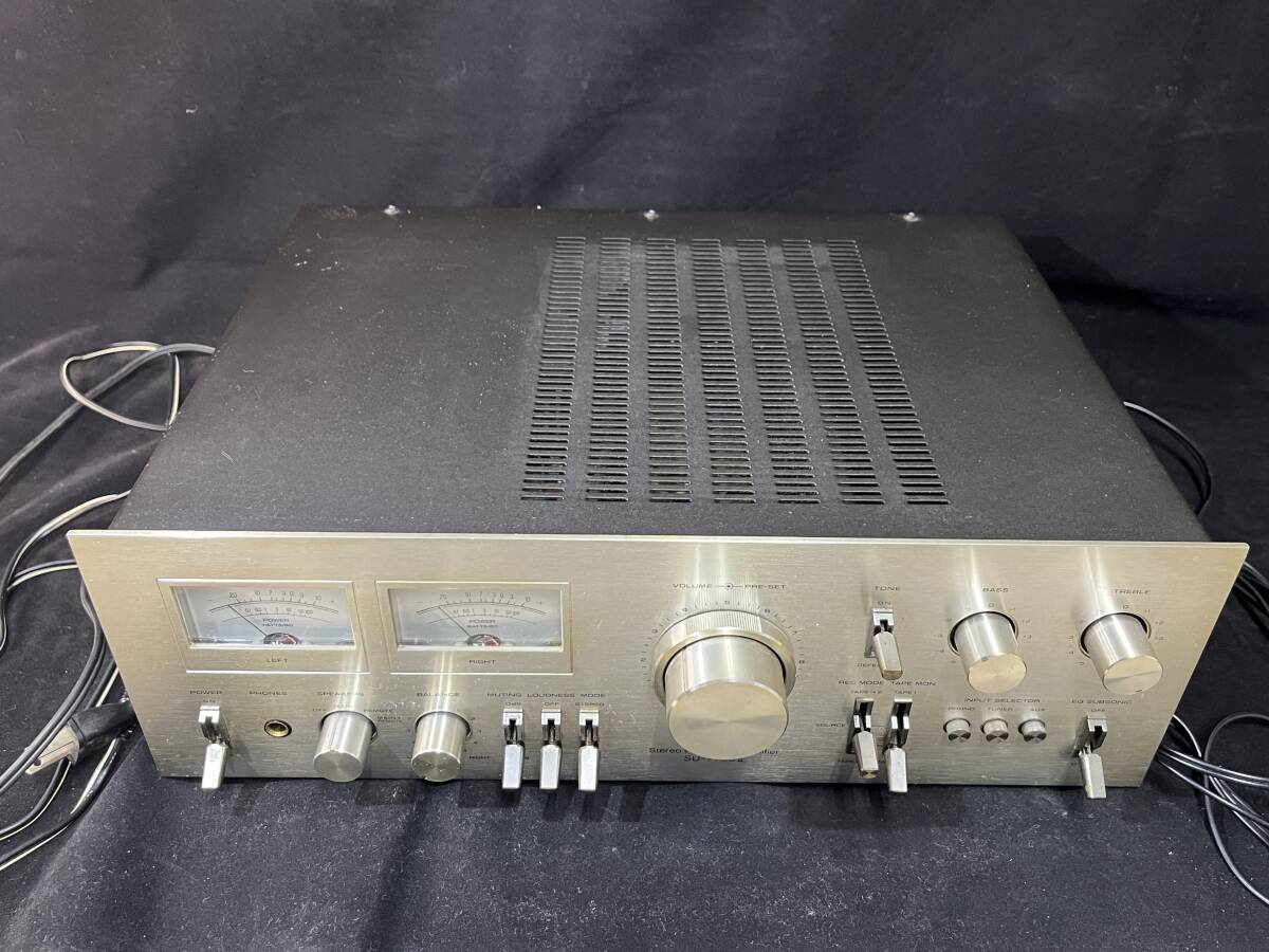 テクニクス プリメインアンプ Technics SU-7700Ⅱ Stereo Integrated Amplifier オーディオ機器 通電確認済み 中古品 W18の画像1