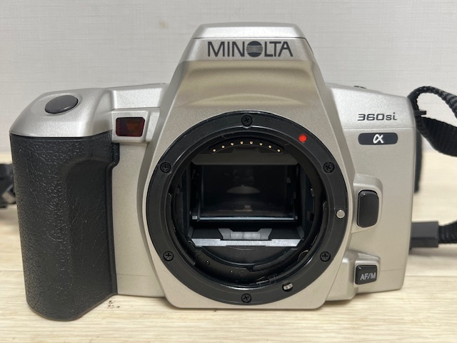 MINOLTA a-360Si ミノルタ カメラ レンズ バッグ 動作確認済み 現状品 U546