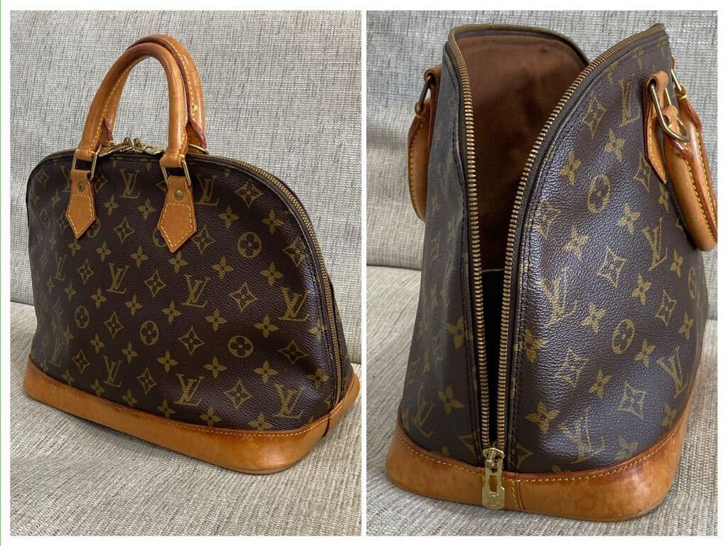  【LOUIS VUITTON】ルイヴィトン モノグラム アルマPM ハンドバッグ レディース_画像8