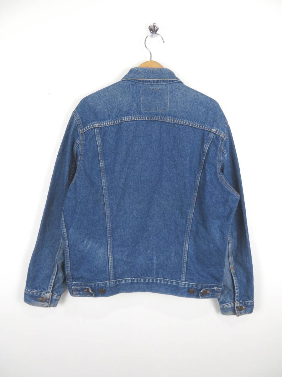 90s リーバイス USA製 70506‐0217 サイズ42 デニムジャケット Gジャン ★ Levis アメリカ製 ポケット付き 大きいサイズ メンズ ブルゾン_画像7