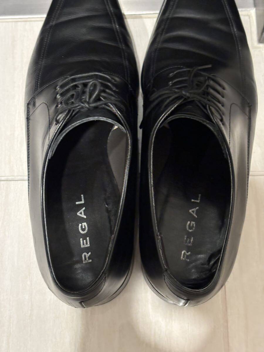 ビジネスシューズ REGAL リーガル 革靴 レザー 黒 26cmの画像5
