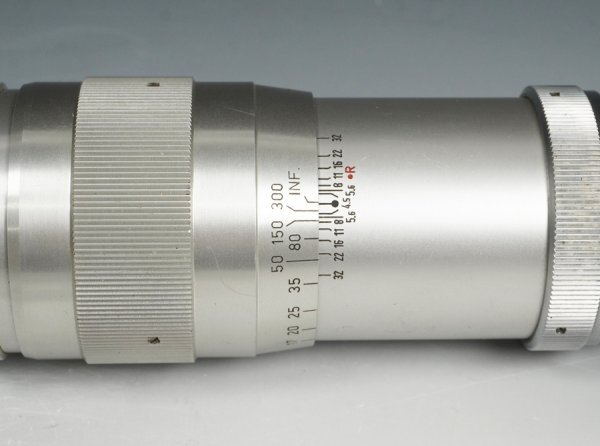買取 売り切り Steinheil Munchen シュタインハイル・ミュンヘン Culminar 135mm F4.5 中望遠レンズ 革ケース付きの画像5