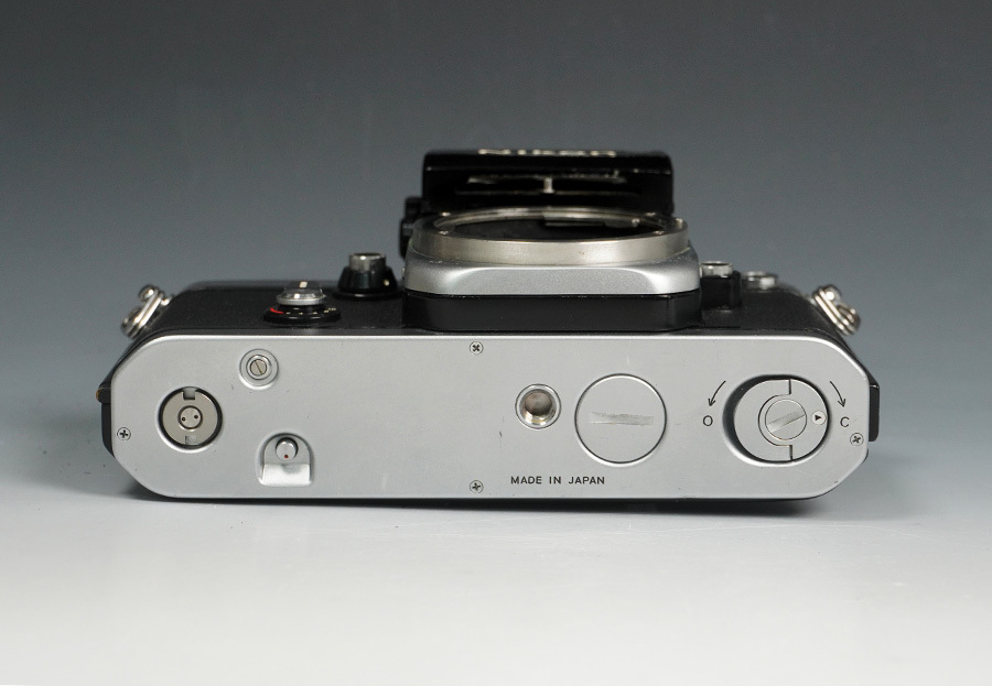 通電確認 Nikonニコン F2 アイレベル ボディ シルバーの画像4