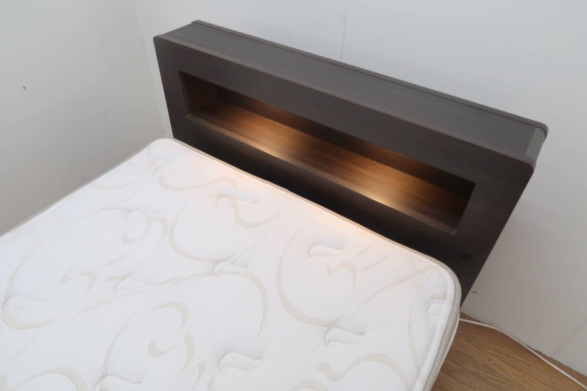  экспонирование / Symons / золотой value pillow верх premium / двойной подушка /LED освещение / высококлассный современный / одиночная кровать 