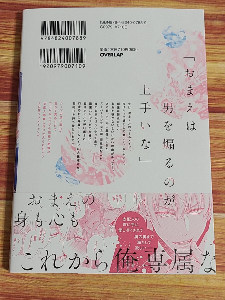 4月新刊TL* 絶倫支配人のドS命令 俺好みにしつけてやるよ 月凪なかの画像2