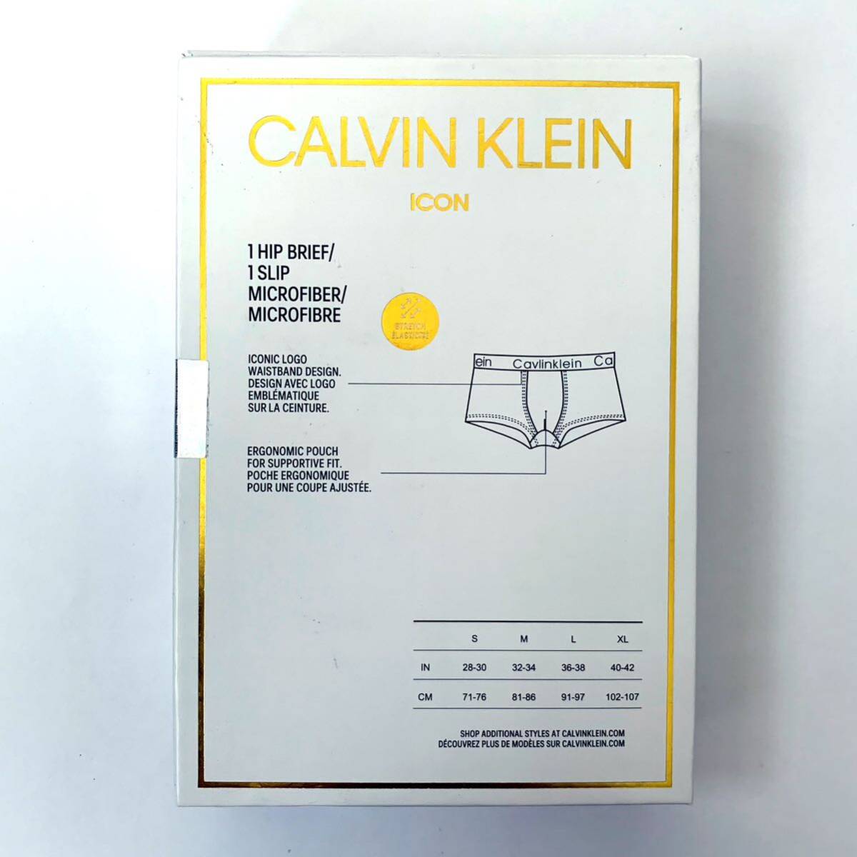 Calvin Klein ボクサーパンツ ICON Sサイズ 3枚セット ブラック ダークブルー ライトブルー 送料無料 最短発送 カルバンクライン
