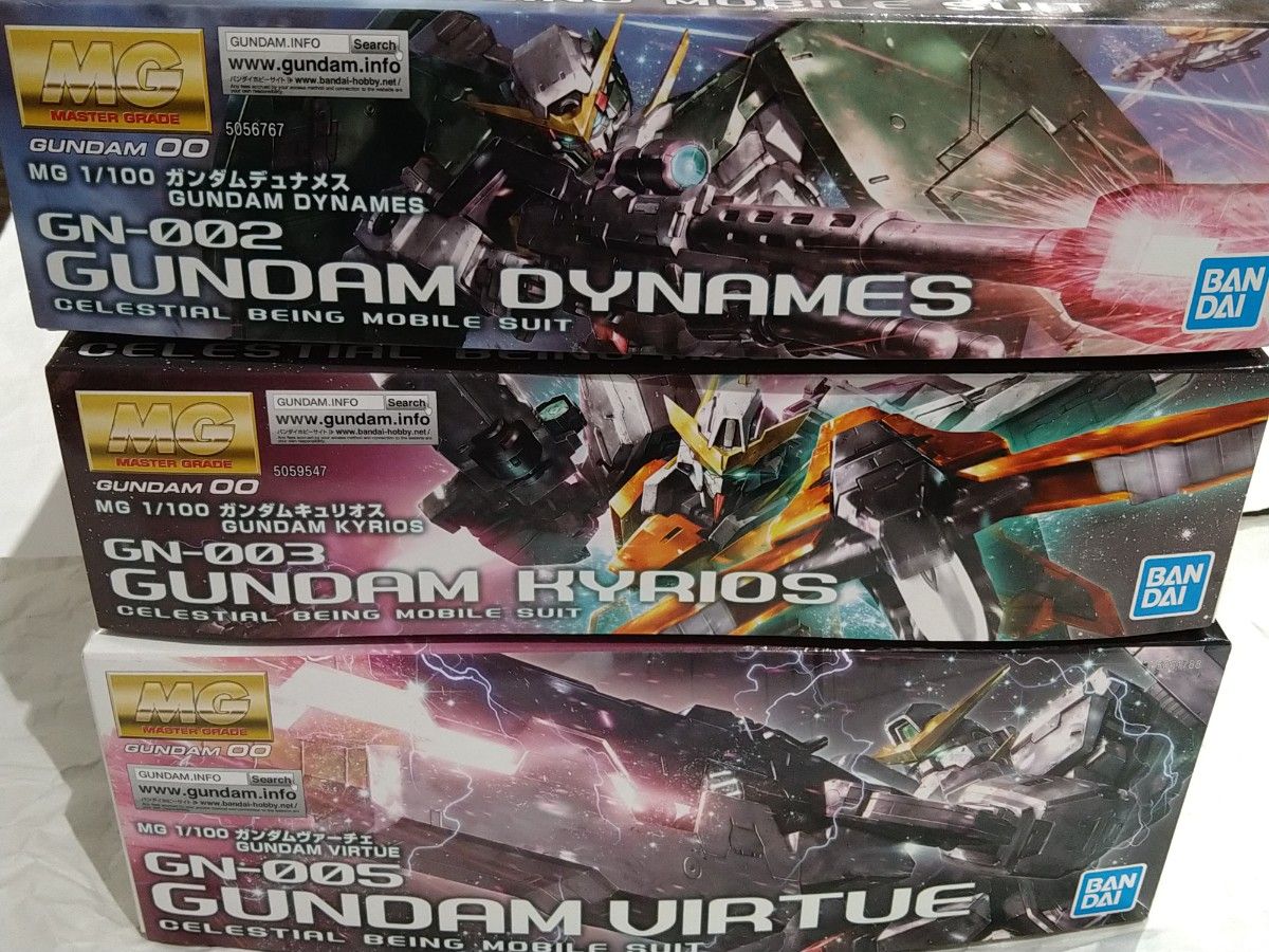 未組立 ガンプラまとめ売り MG デュナメス キュリオス 未組立 ガンプラまとめ売り MG デュナメス キュリオス