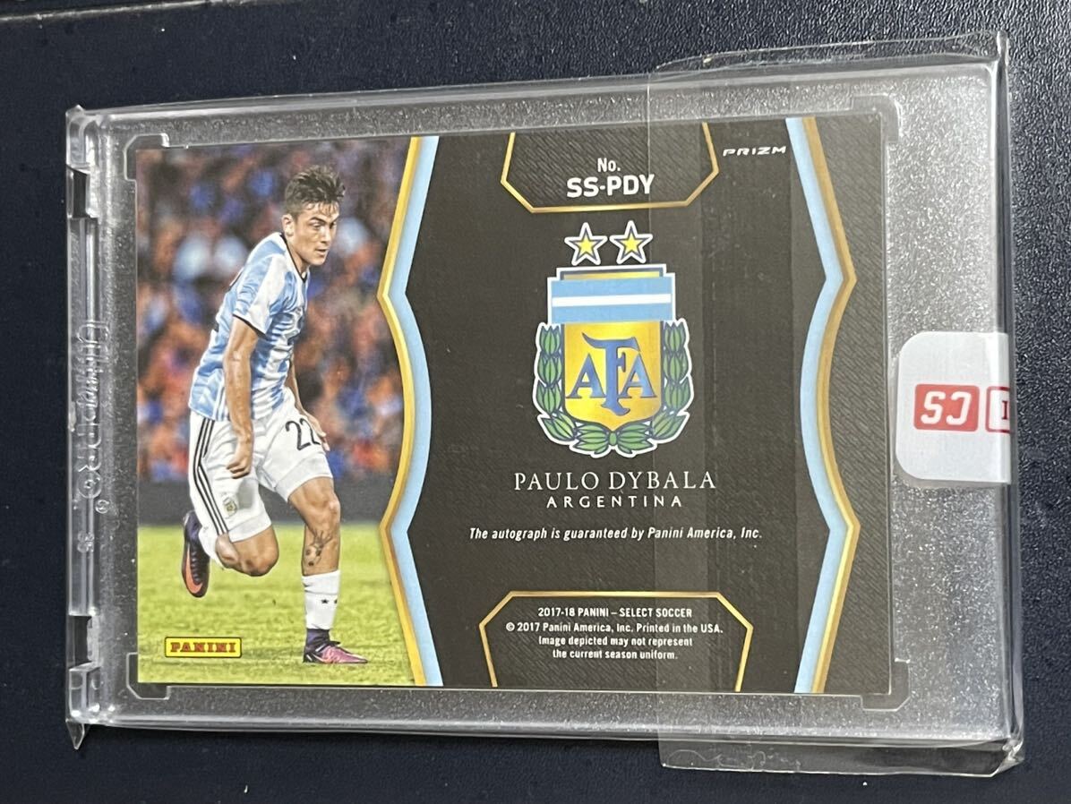 ★ディバラ Paulo Dybala PANINI select soccer on card auto★アルゼンチン代表 ユヴェントス ローマ サイン オート 直書きの画像2