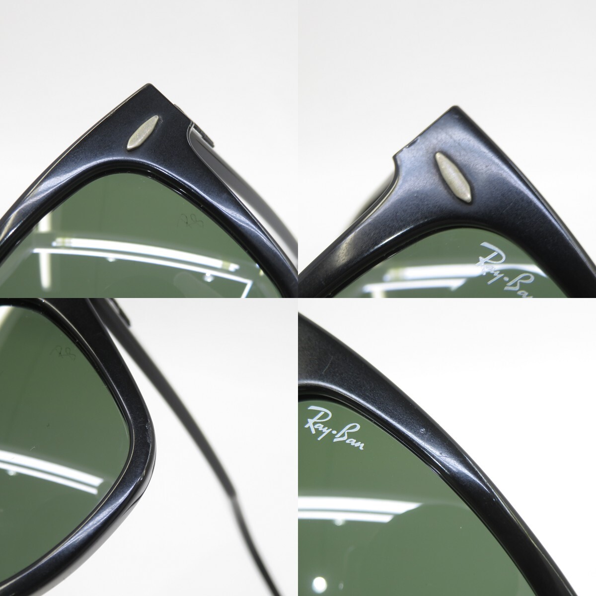 163♭RayBan レイバン WAYFARER ウェイファーラー RB2140A 901 サングラス　※中古_画像5