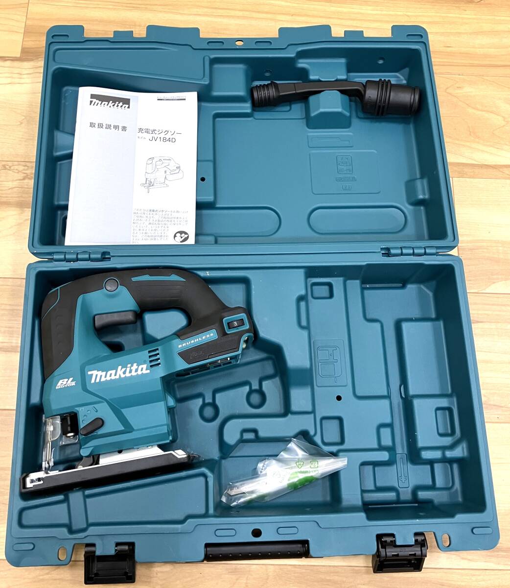 マキタ 充電式ジグソー JV184DZK 18V makita ケース付 動作確認済_画像1