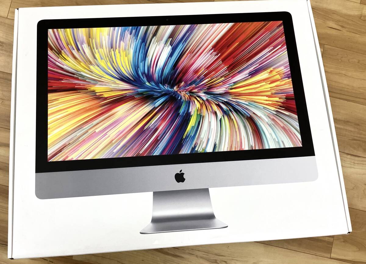 Apple iMac Retina 5K 27インチ Mid 2017 MNE92J/A CTO【Core i5 3.4GHz/32GB/2TB FusionDrive/Radeon Pro 570】OSなし 箱付 動作未確認の画像7