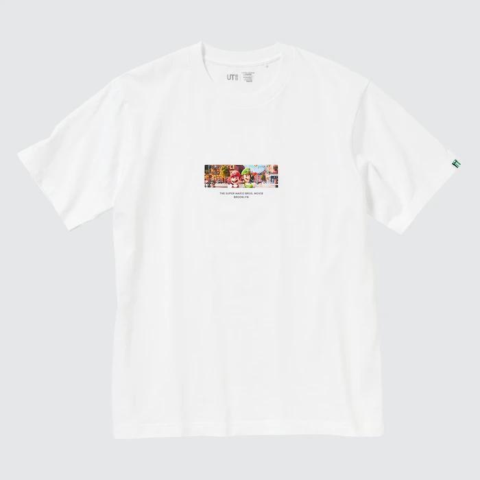 新品未使用　ユニクロ　スーパーマリオブラザーズ　ムービーTシャツ　XLサイズLLサイズスポーツ限定品任天堂ルイージ映画