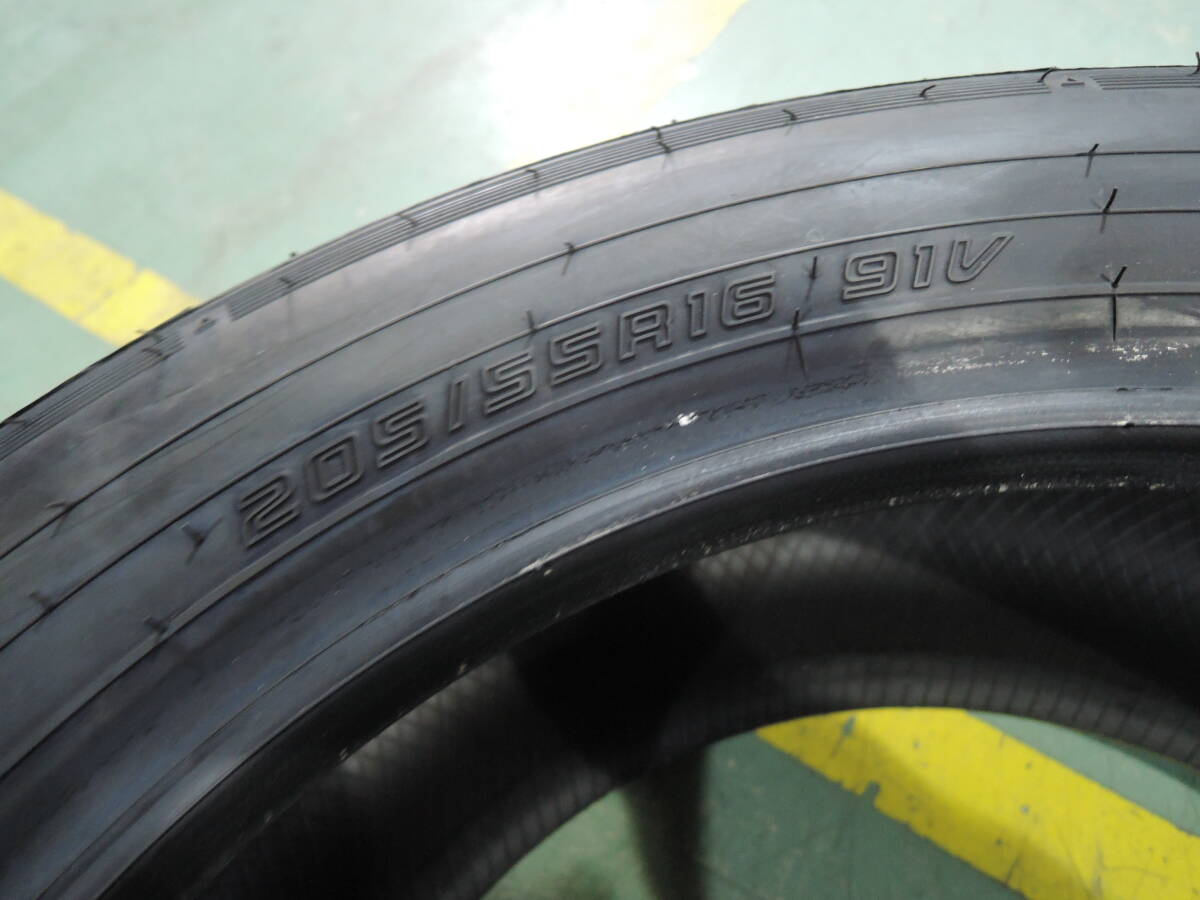 22年製 中古品 3本 DIREZZA β02 205/55R16 91V ダンロップ ディレッザ 16インチ ハイグリップタイヤ ワンメイク レース ※5_画像9