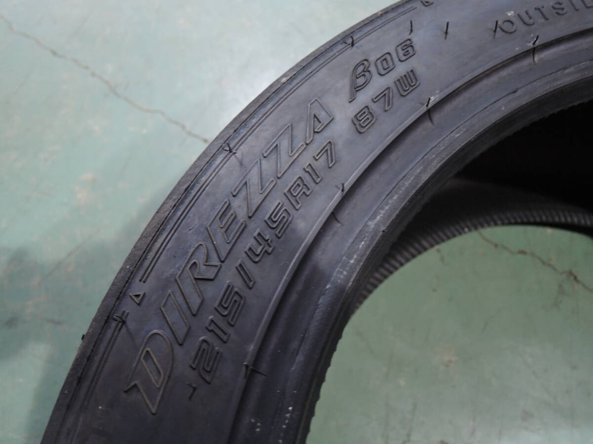 23年製 中古品 1本 DIREZZA β06 215/45R17 87W ダンロップ ディレッザ ハイグリップタイヤ ワンメイクレース サーキット ※6の画像6