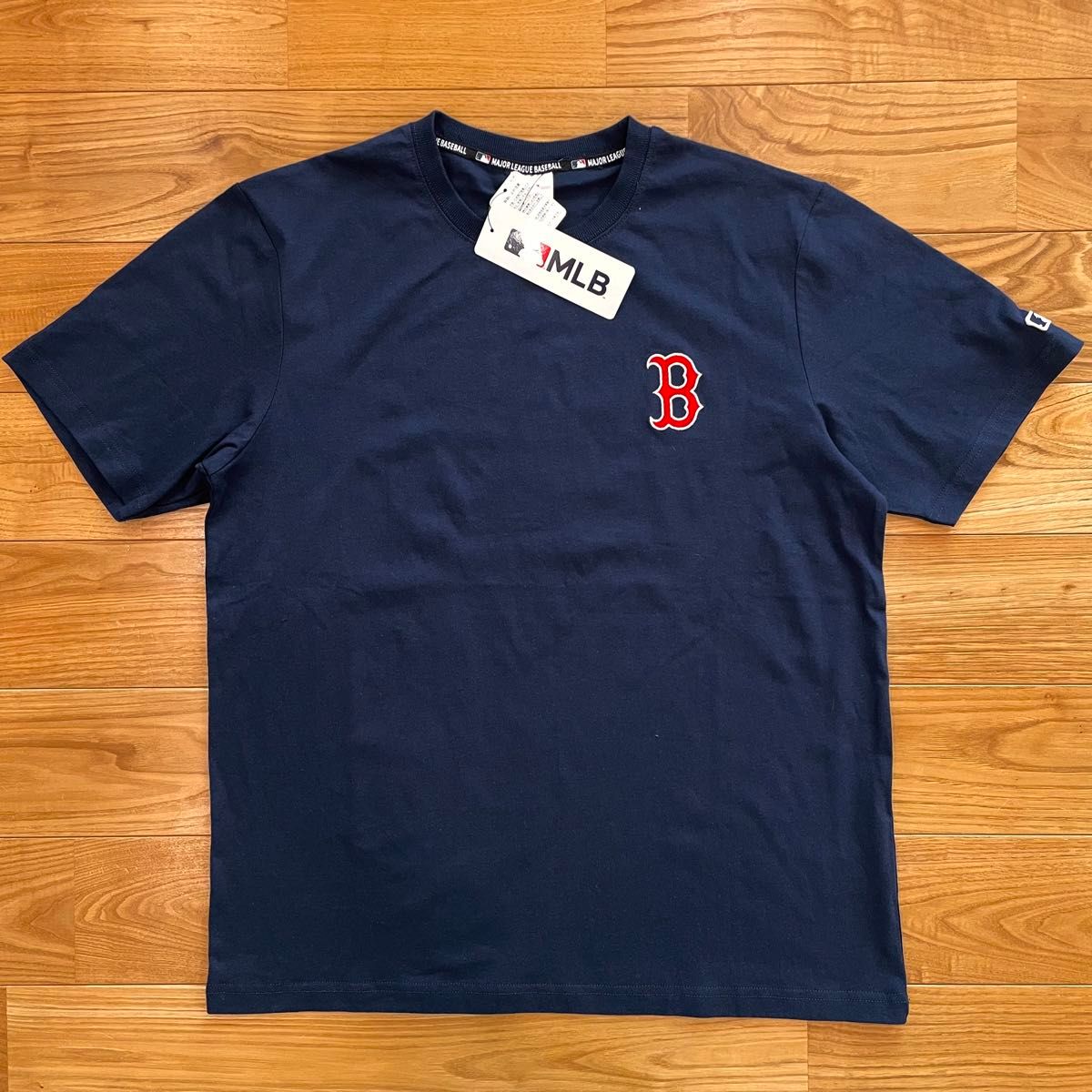 【3L】MLB公式 ボストン・レッドソックス　綿100% ロゴ刺繍　半袖Tシャツ●メンズ　吉田正尚　大きいサイズ　4L 5L