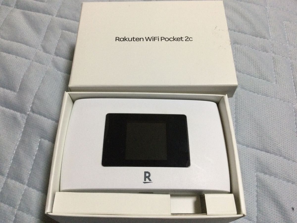 送料無料★楽天モバイル★Rakuten WiFi Pocket 2C★ZTE★ZR03M★SIMフリーモバイルルーター★ポケットWi-Fi★中古品の画像1