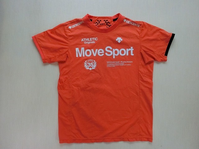 DESCENTE デサント Move Sport ムーブスポーツ Tシャツ タフT COOL DAT-5718 M USEDの画像1