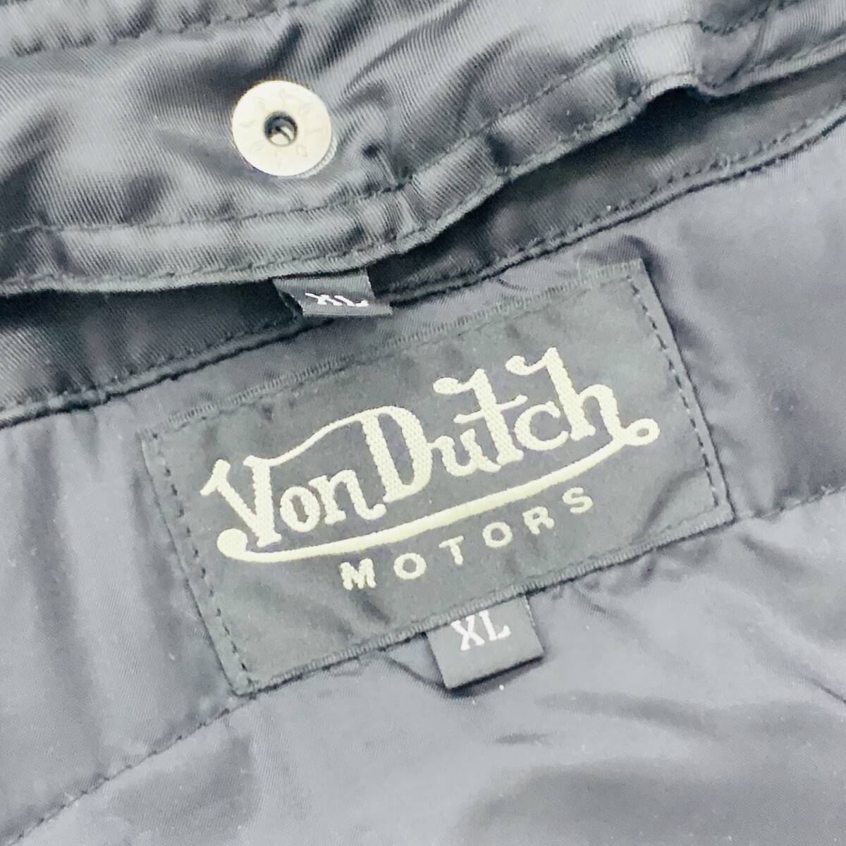 (26080)□VonDutch ボンダッチ バイクウェア ジャケット サイズ：ＸＬ ナイロンジャケット 中古品_画像7