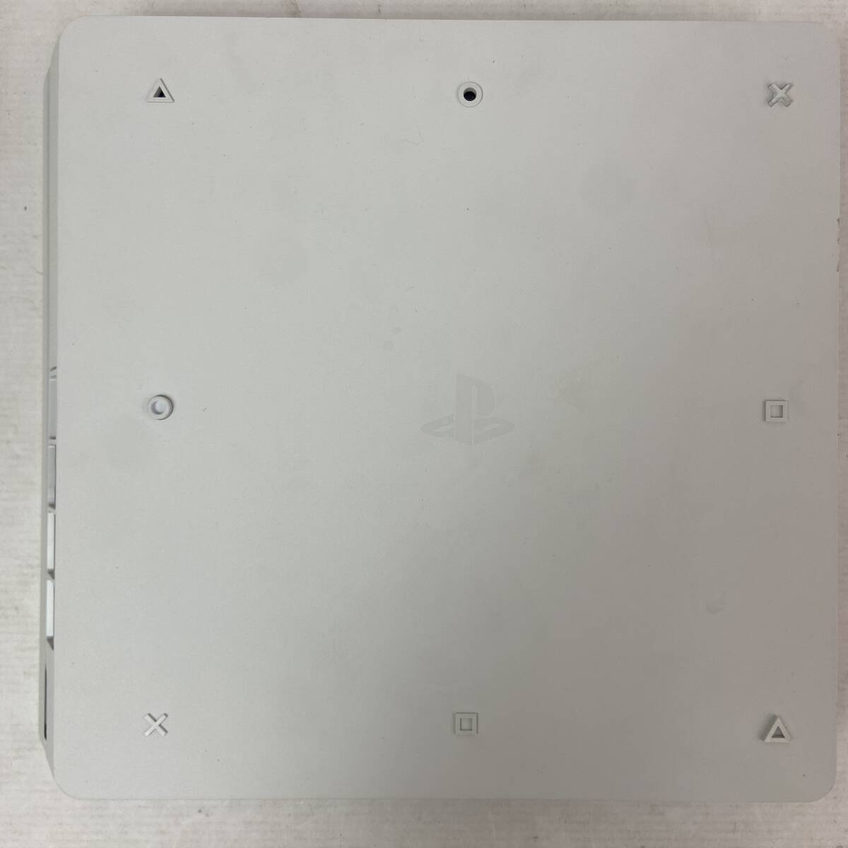 (26652)^[1 jpy ~]PS4 body / operation verification ending CUH-2200A 500GB Glacier White / Sony Playstation4 secondhand goods 