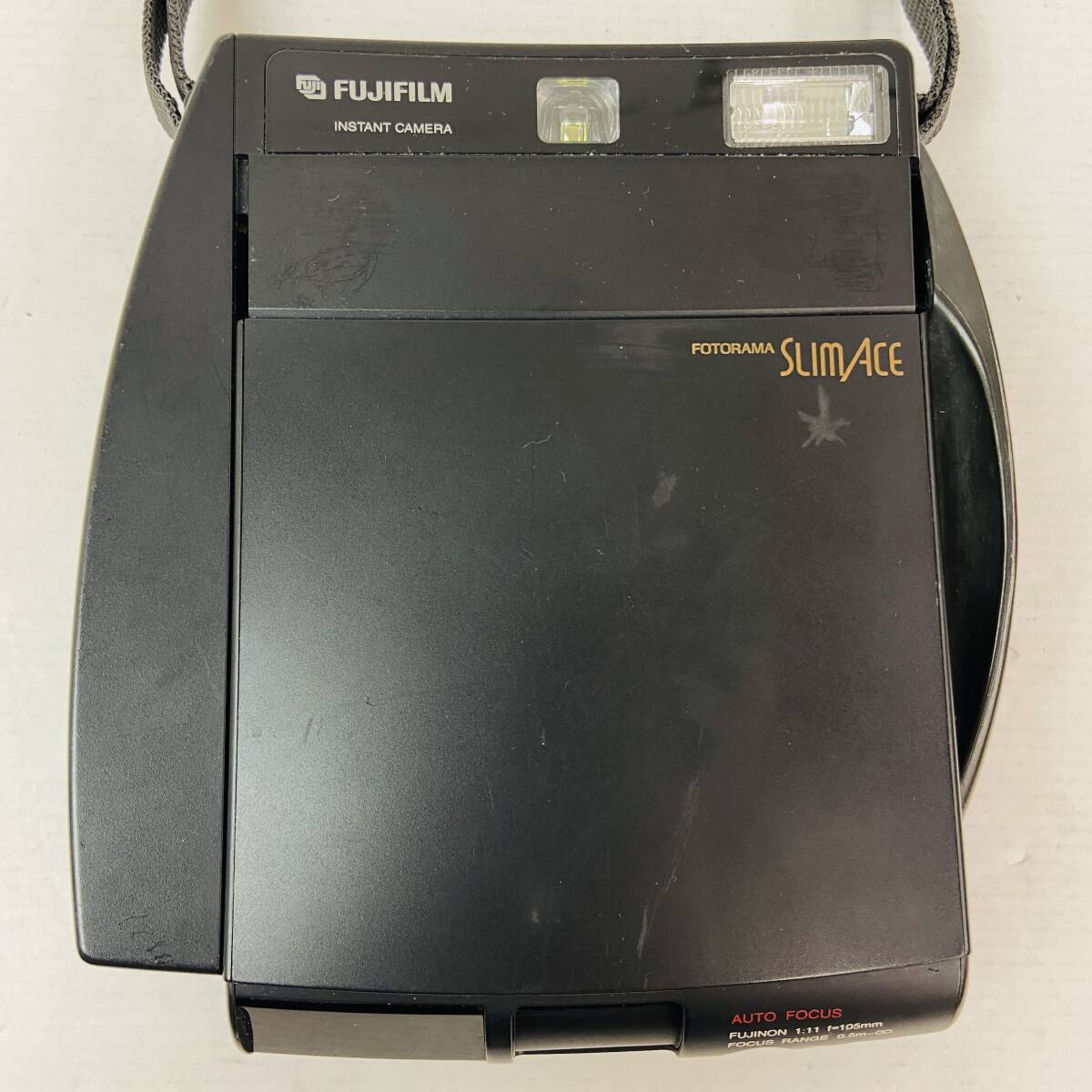 (26695)△【ジャンク】インスタントカメラ FUJIFILM 富士フィルム FOTORAMA SLIM ACE スリムエース 動作未確認_画像2