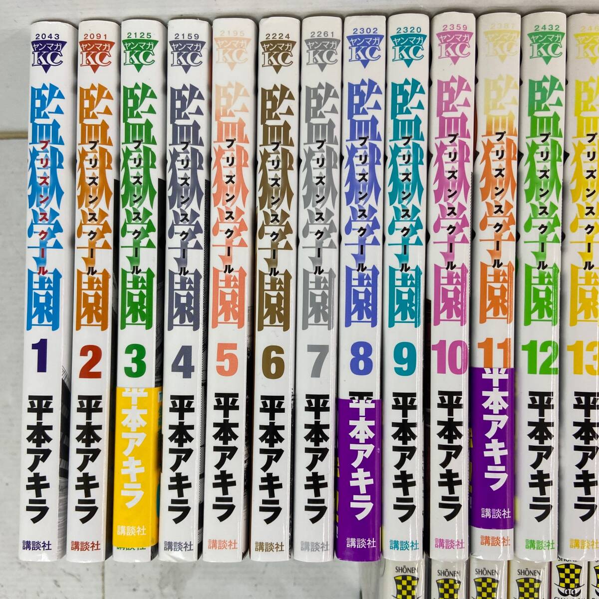 (26674)▲【コミック】4作品 まとめ / 監獄学園 1-26巻 テラフォーマーズ 1-22巻 ドロップ 全14+OG1-22巻 チキン 1-24巻 中古品_画像2