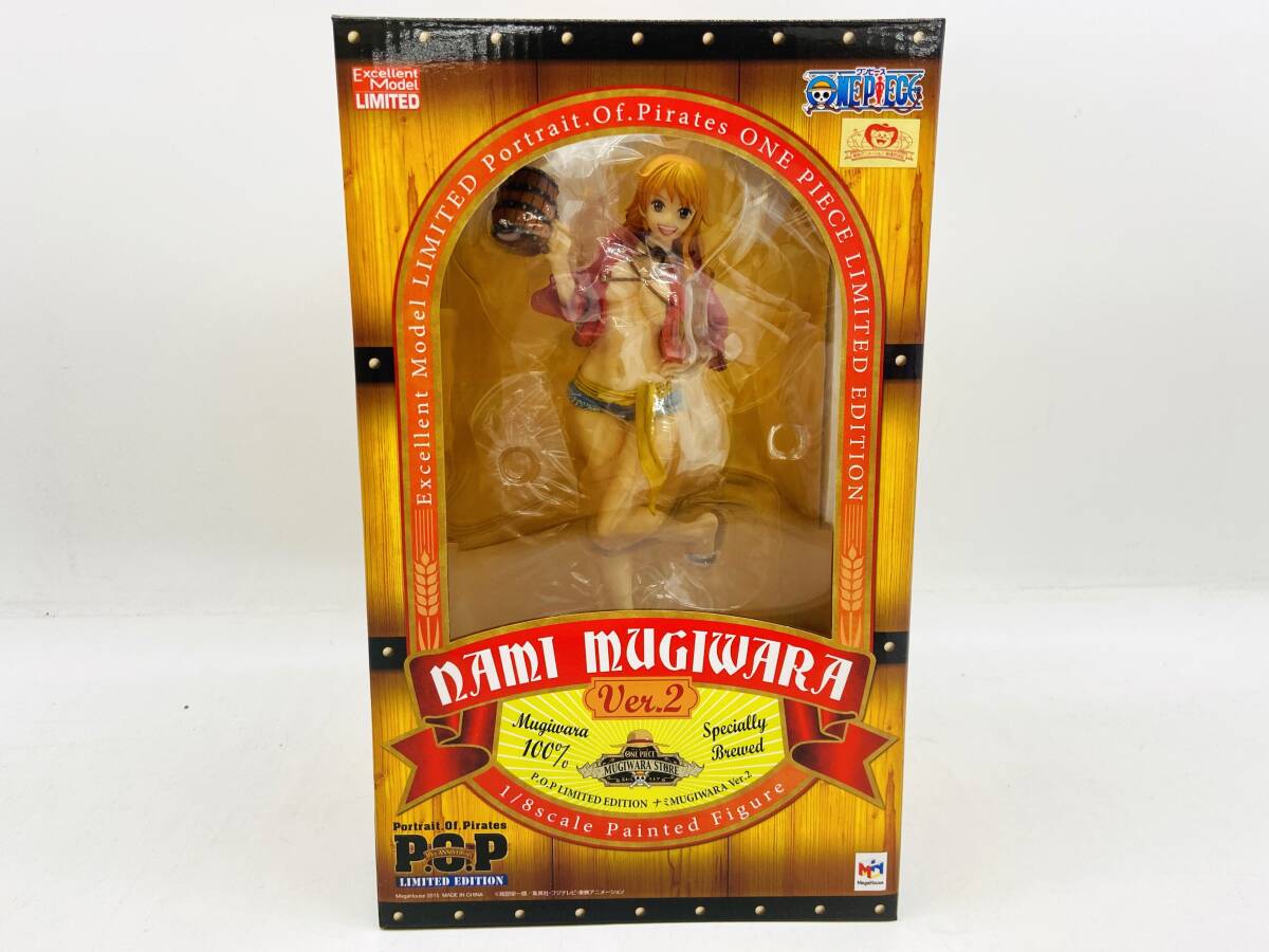 (26623)□【未開封】Portrait.Of.Pirates ONE PIECE “LIMITED EDITION ナミ MUGIWARA Ver.2 輸送箱付き[ワンピース/P.O.P]現状品の画像1