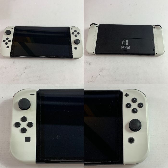 (25585) ■ Nintendo Switch 有機EL 本体　64GB SDカード付　中古品_画像4