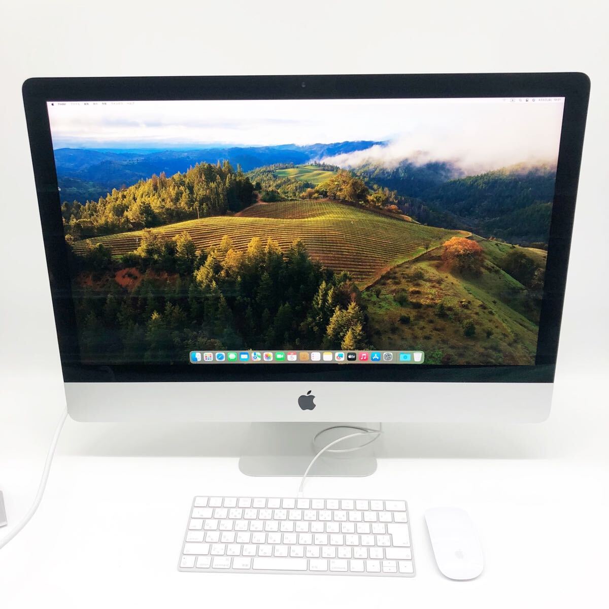 Apple iMac Retina 5K 27インチ 2019 Corei5 32GB FusionDrive2TB RadeonPro580X MRR12J/Aの画像1