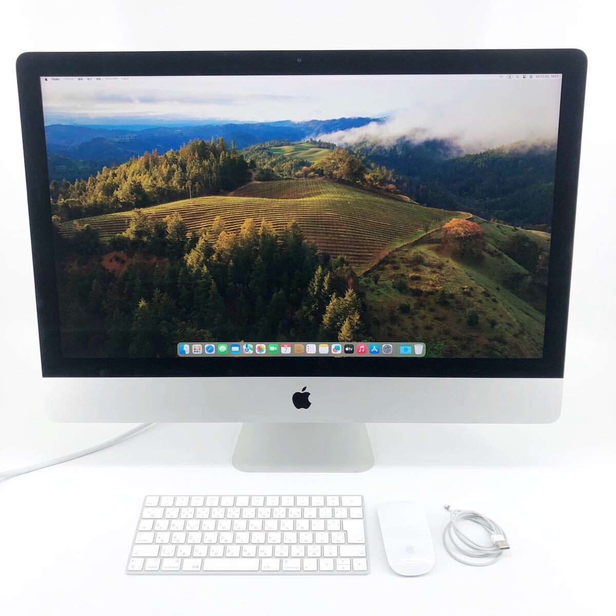 Apple iMac Retina 5K 27インチ 2019 Corei5 32GB FusionDrive2TB RadeonPro580X MRR12J/A③の画像1