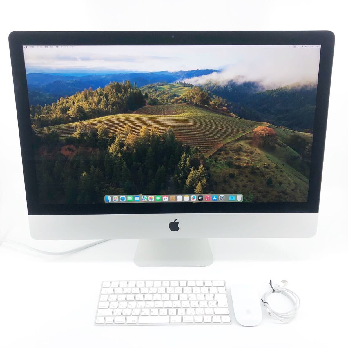 Apple iMac Retina 5K 27インチ 2019 Corei5 32GB FusionDrive2TB RadeonPro580X MRR12J/A⑤の画像1