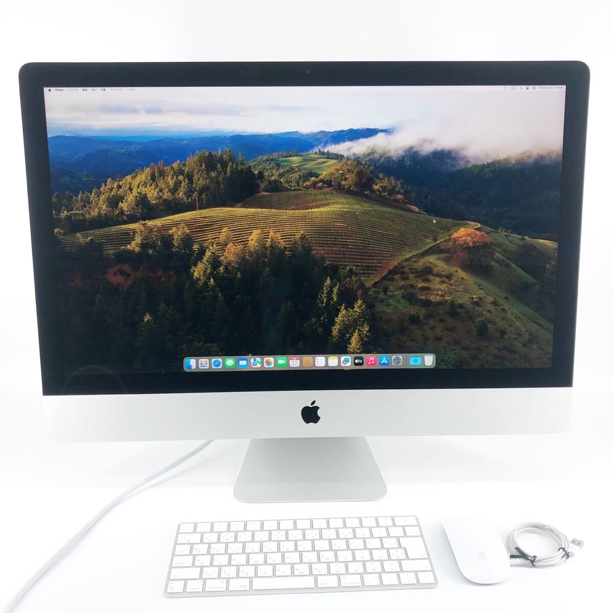 Apple iMac Retina 5K 27インチ 2019 Corei5 32GB FusionDrive2TB RadeonPro580X MRR12J/A ⑦_画像1