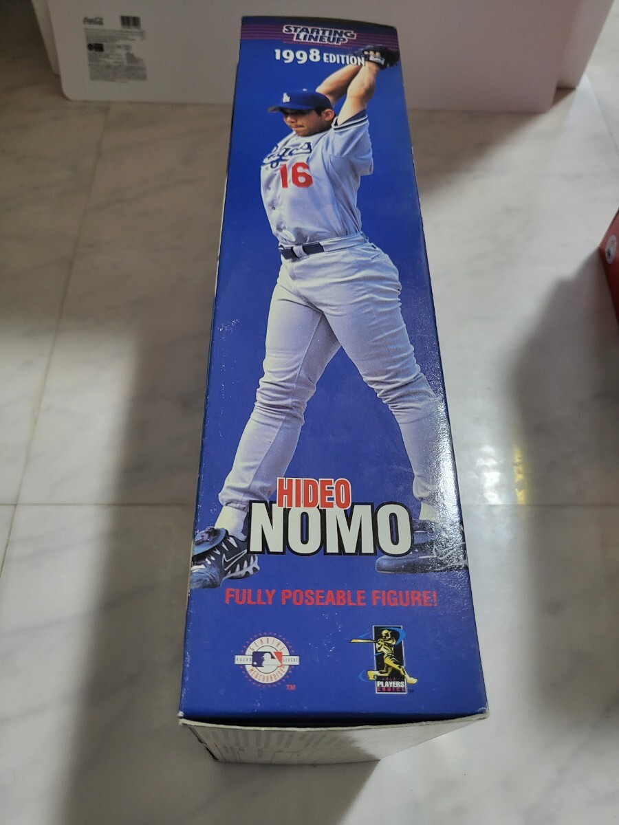 野茂英雄 ドジャース 12インチフィギュア STARING LINEUP 1998 EDITION HIDEO-NOMO 野茂英雄 12インチ 大