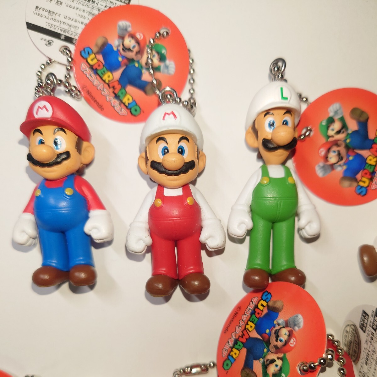  приз не продается nintendo super Mario эмблема фигурка брелок для ключа 12 body комплект 