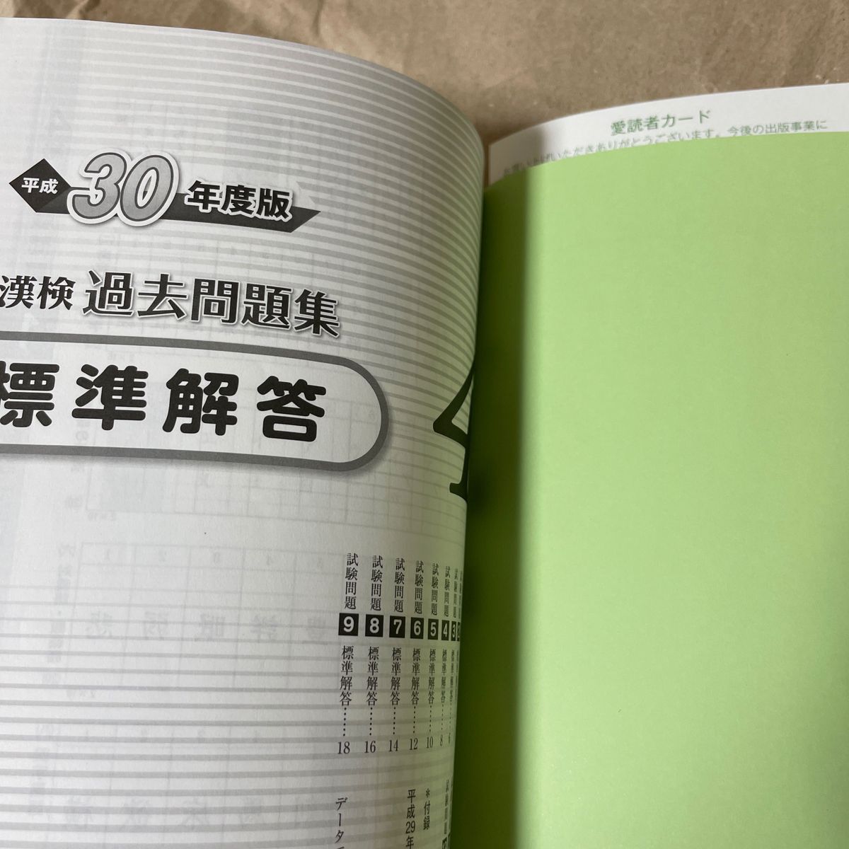 漢検４級過去問題集 (平成３０年度版) 日本漢字能力検定協会 (編者)