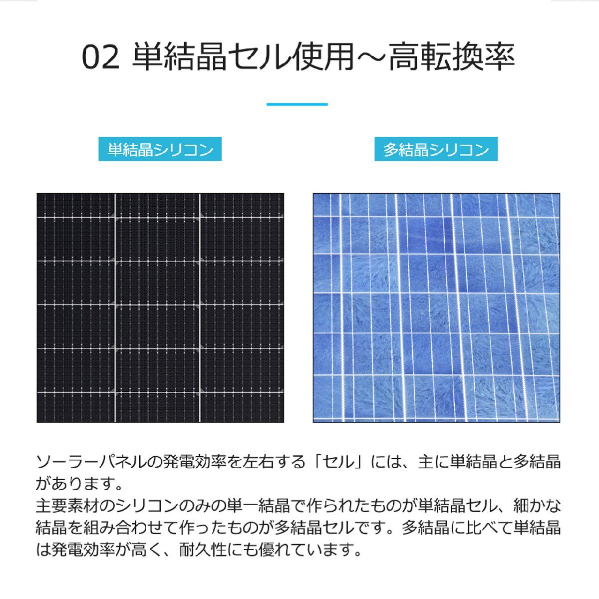 【2024年最新】フレキシブル ソーラーパネル 単結晶 100W 12V G3モデル 薄型3mm 240°曲がる 超軽量 2.4kg 最新技術 サポート無料 SEKIYA_画像4