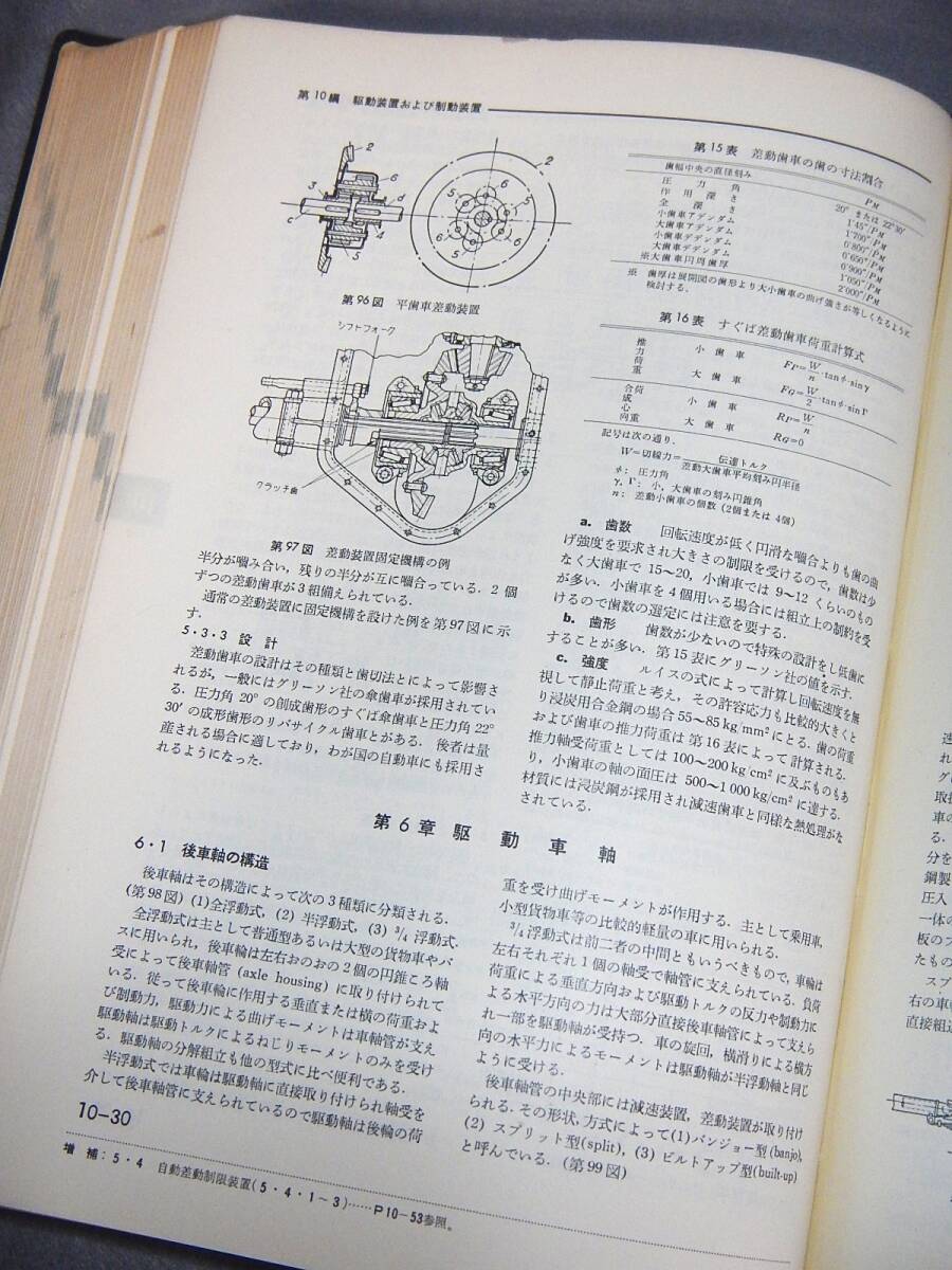  старая книга автомобиль инженерия рука книжка Showa 37 год 