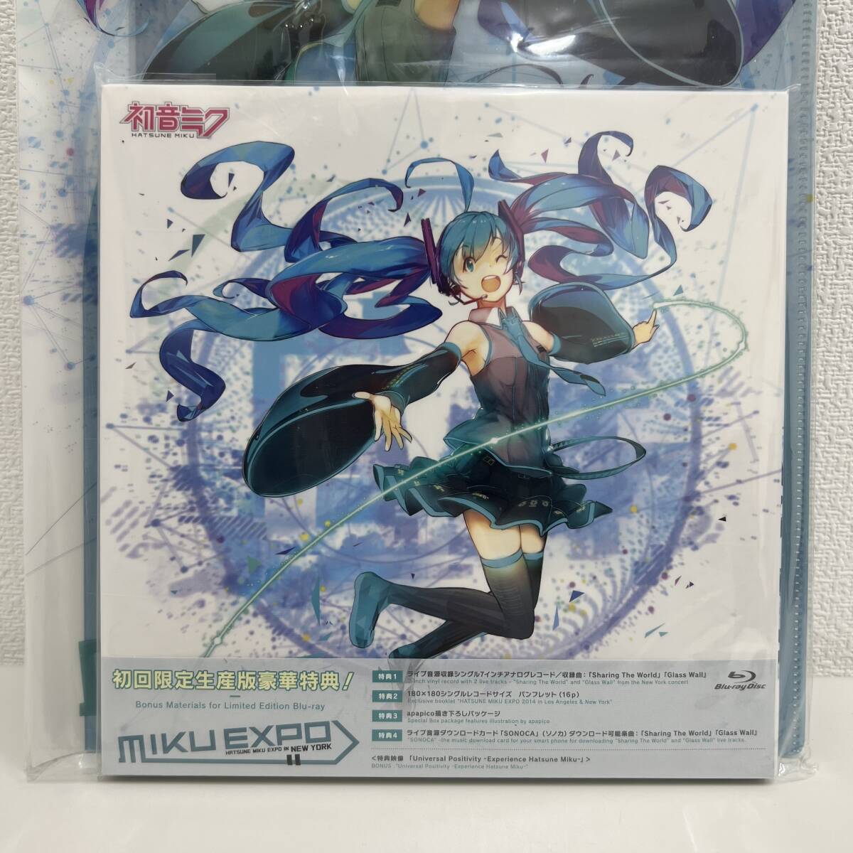 #10160 初音ミク 初回限定生産版 HATSUNE MIKU EXPO in New York KAXA-7261 BD Blu-ray 現状品の画像3