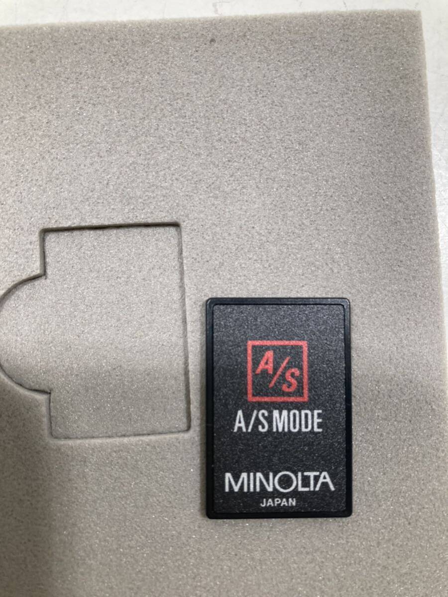 【ad2303010.a228】希少！MINOLTA インテリジェントカードシステム A/S モードカード α5700i専用 の画像6