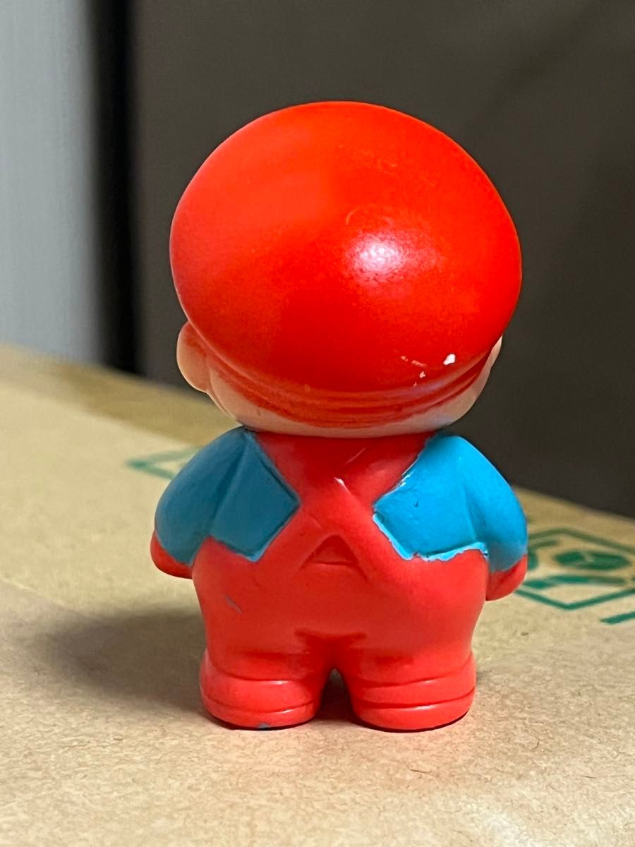 当時物 スーパーマリオ パチモノ ソフビフィギュア 無版権