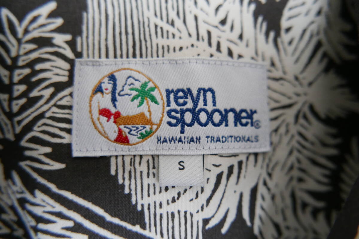 レインスプーナー reyn spooner メンズ　アロハシャツ　コットン（S）ジャパンサイズ　中古品_画像5