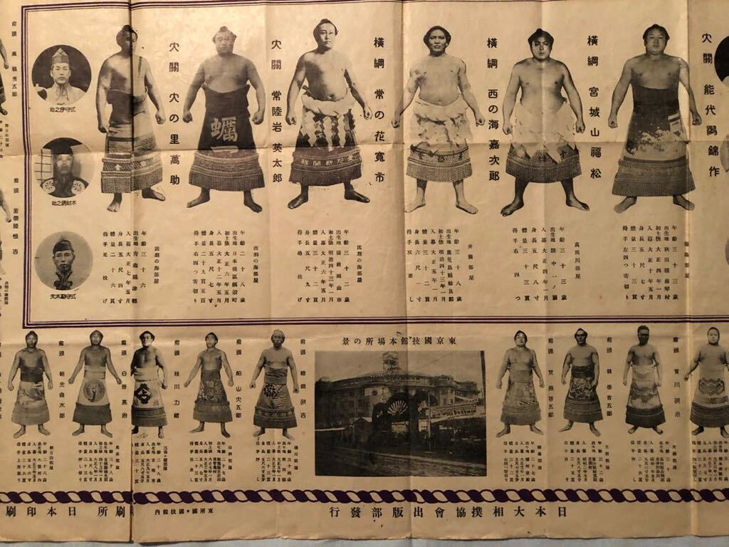 日本大相撲第二回写真番附  昭和2年5月   日本大相撲協會出版部發行の画像8
