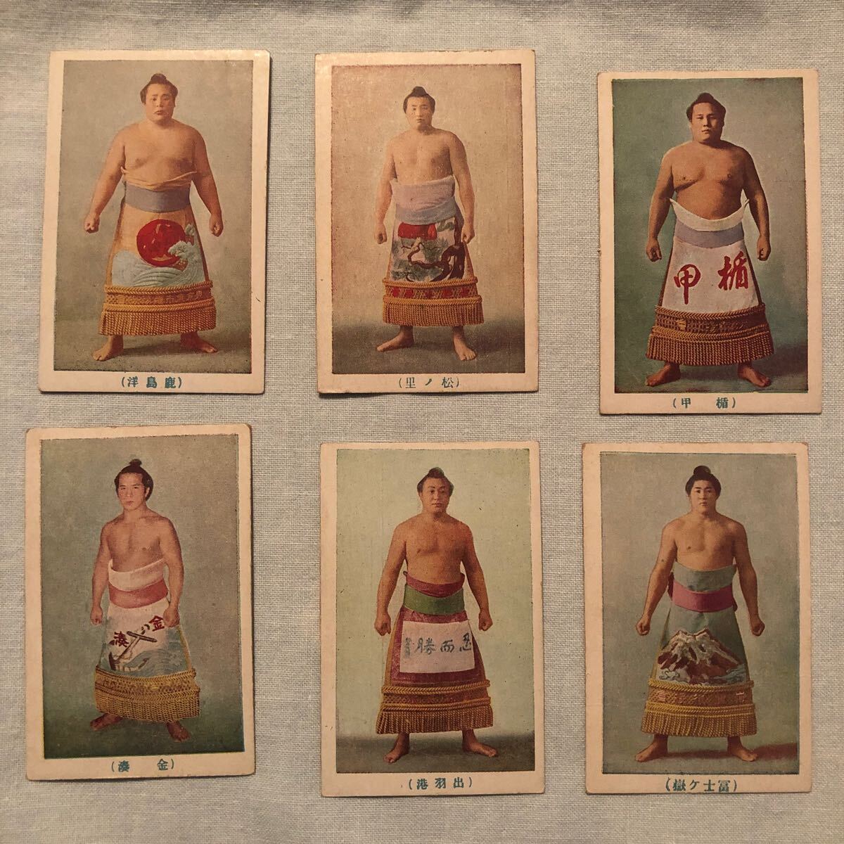 大相撲カード 大日本大相撲協會  （箱付 カード31枚 双葉山、男女丿川、名寄岩、羽黒山、他）の画像3