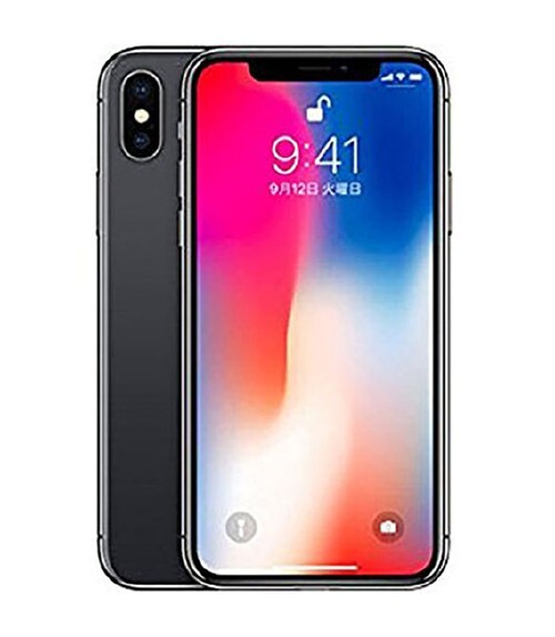 iPhoneX[256GB] au NQC12J スペースグレイ【安心保証】_画像1