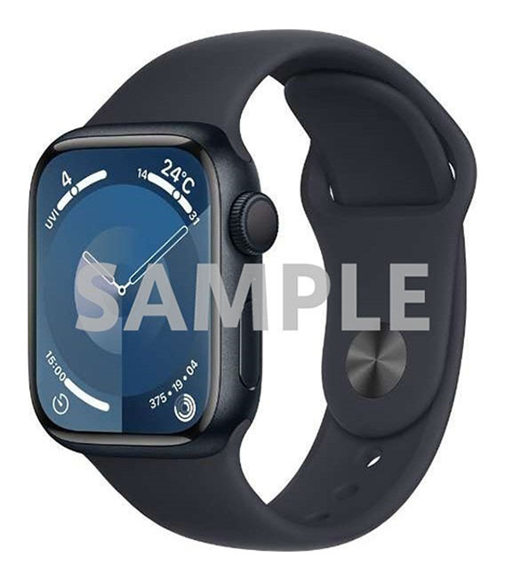 Series9[41mm GPS]アルミニウム ミッドナイト Apple Watch MR9…_画像1