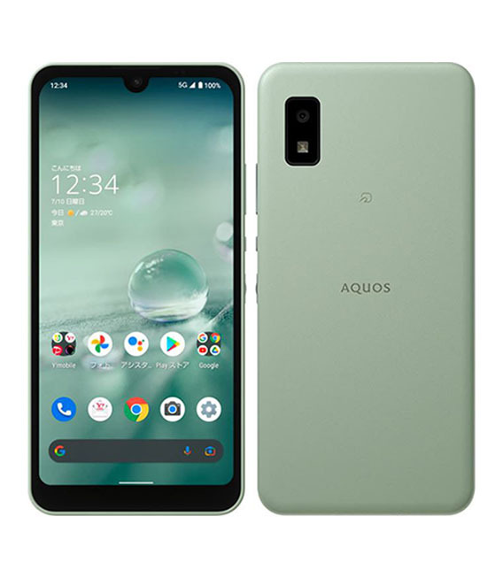 AQUOS wish2 A204SH[64GB] Y!mobile olive green [ safety guarantee...