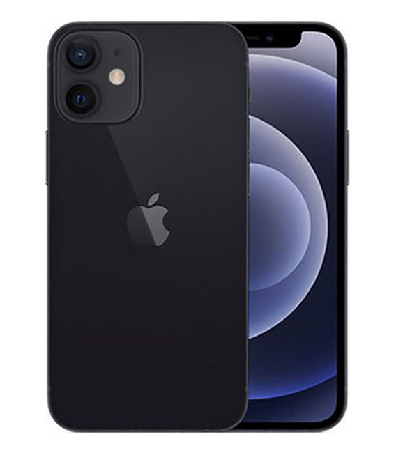 iPhone12 mini[64GB] au MGA03J ブラック【安心保証】_画像1